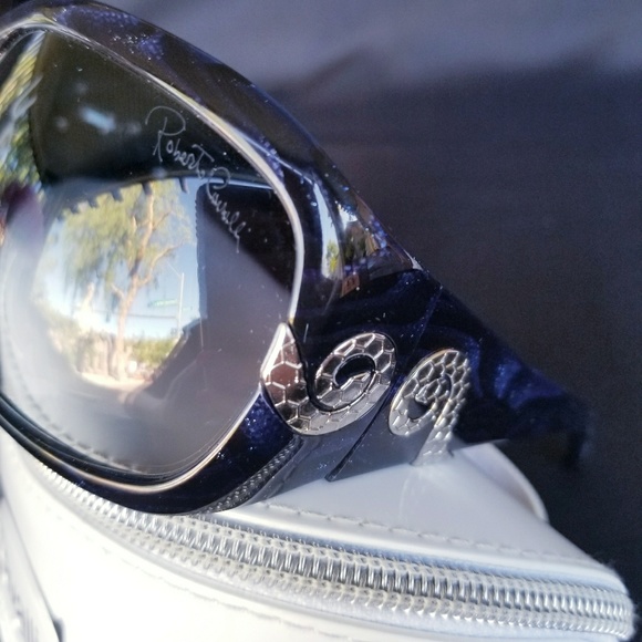 EUC Just Cavalli Sunglasses Cobalt Blue Frame - Picture 3 of 8
